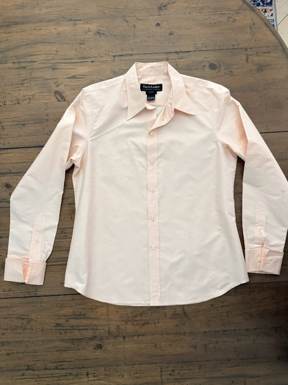 Ralph Lauren Collection Classics 100% Silk Shirt Vintage Y2K